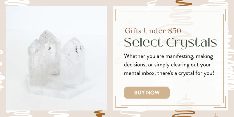 Crystals under $50